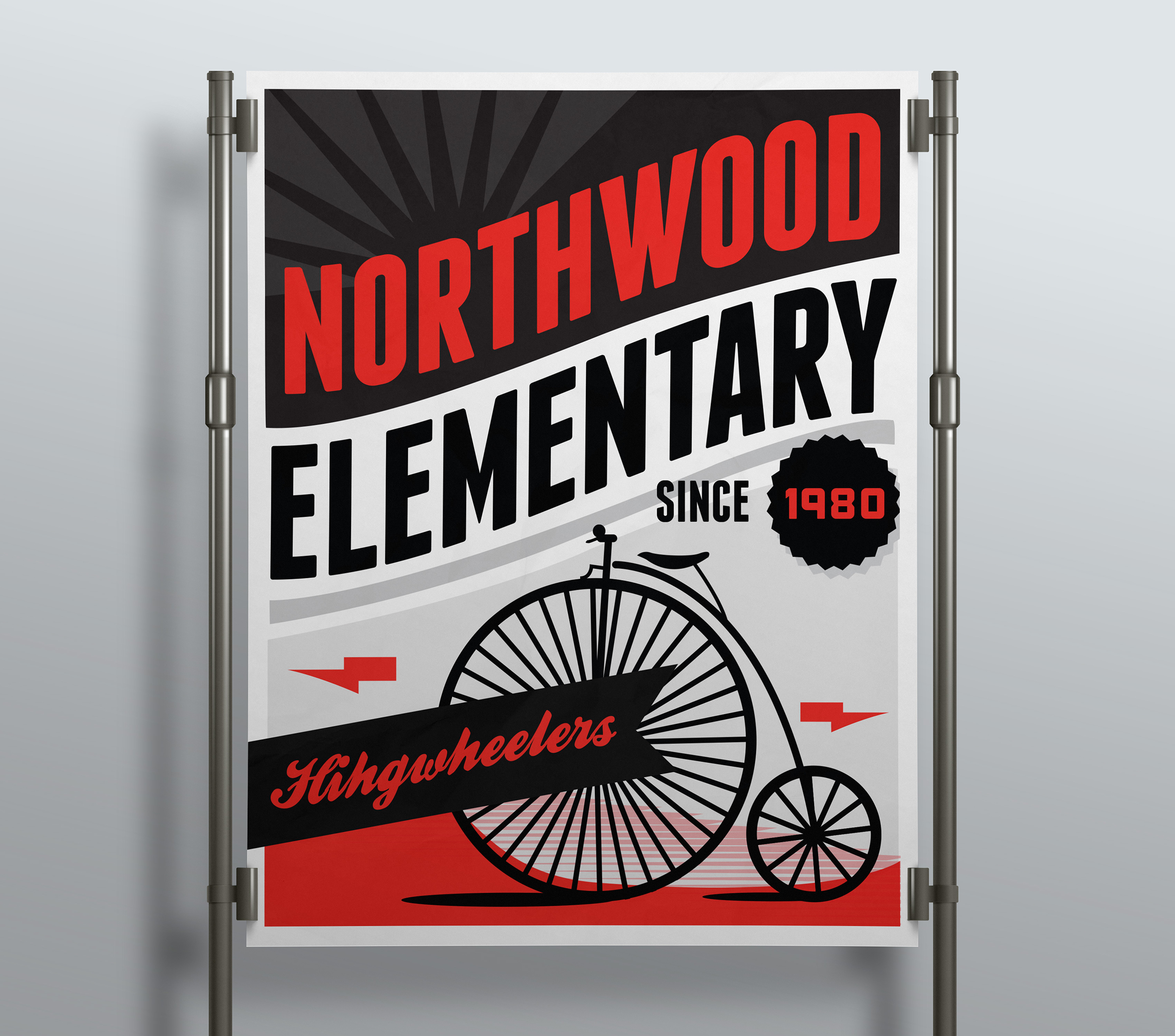 northwood elementary poster design