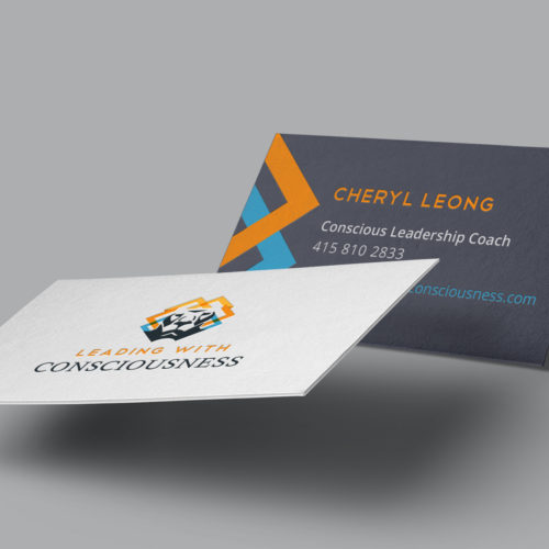Leading with consciousness business card