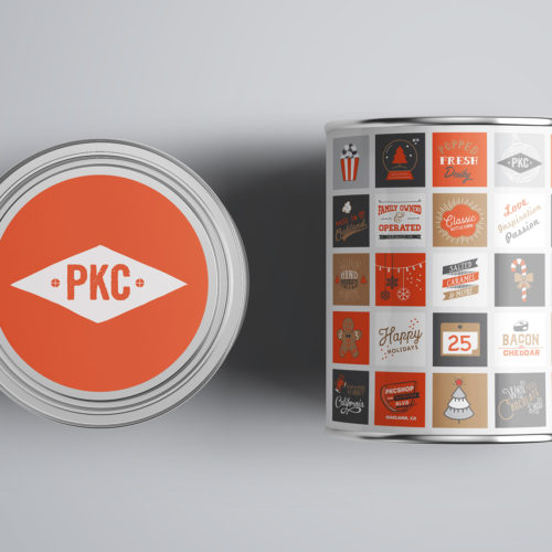 pkc holiday tin design
